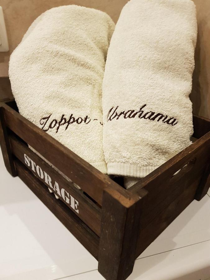 Zoppot-Abrahama Appartement Buitenkant foto